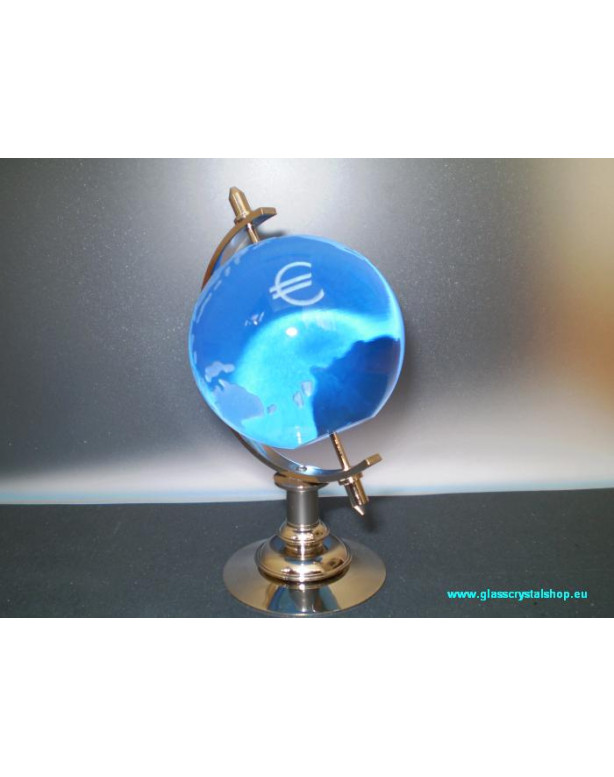 Krištáľový globus EUR